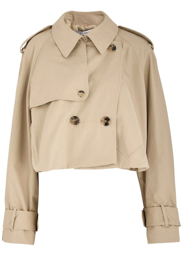 JW Anderson Double-breasted cotton trench coat  1