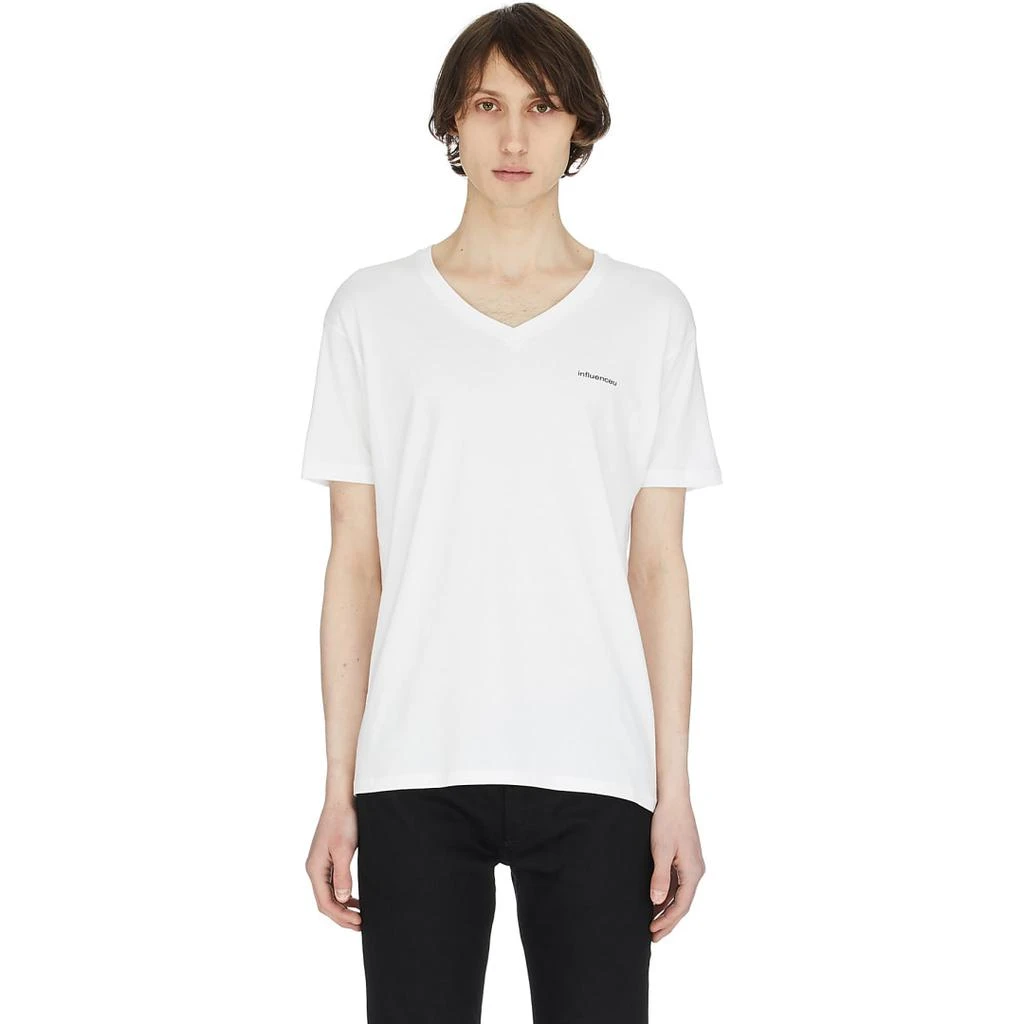 influenceu Logo V-Neck T-Shirt 1