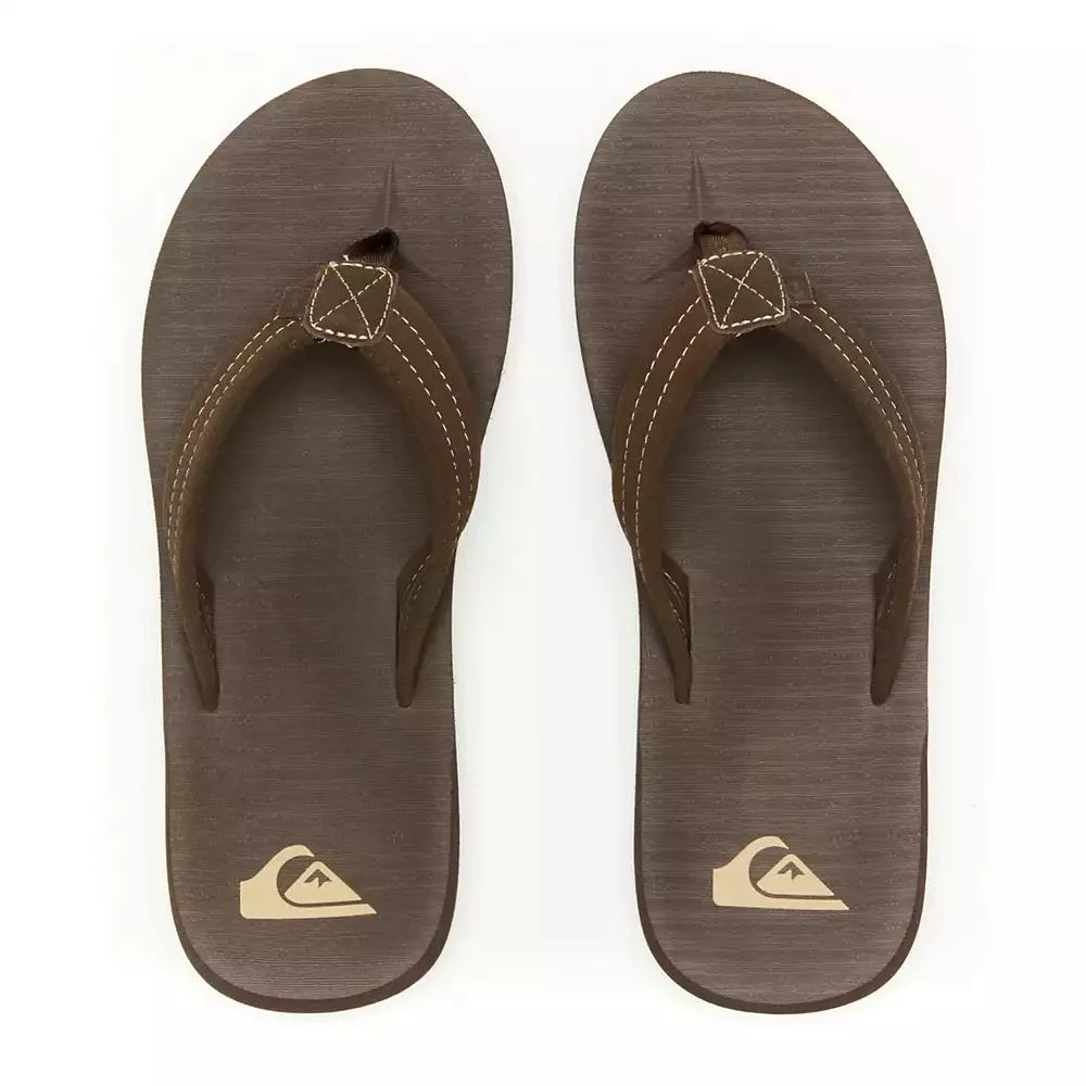 Quiksilver Men's Carver Suede Flip Flops 3