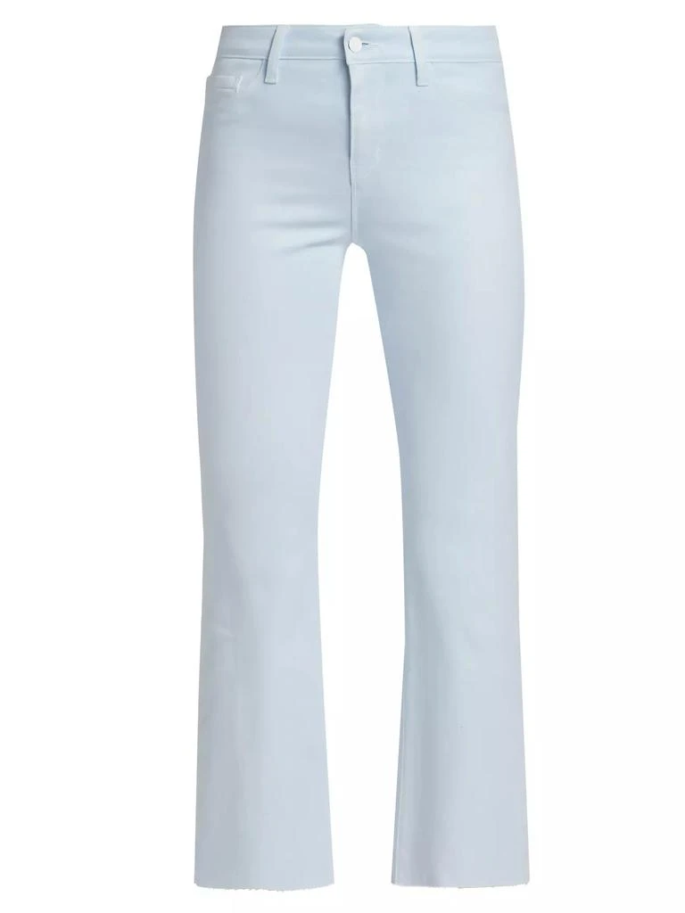 L'Agence Kendra High-Rise Cropped Flare Jeans 1