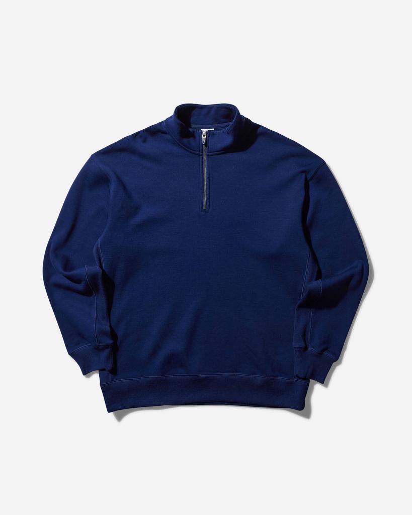 NIKE Men's Wool Classics 1/4-Zip Top Blue Void