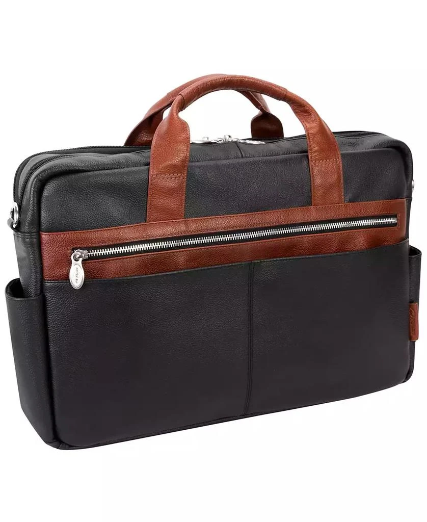 McKlein Southport 17" Dual-Compartment Laptop Tablet Briefcase