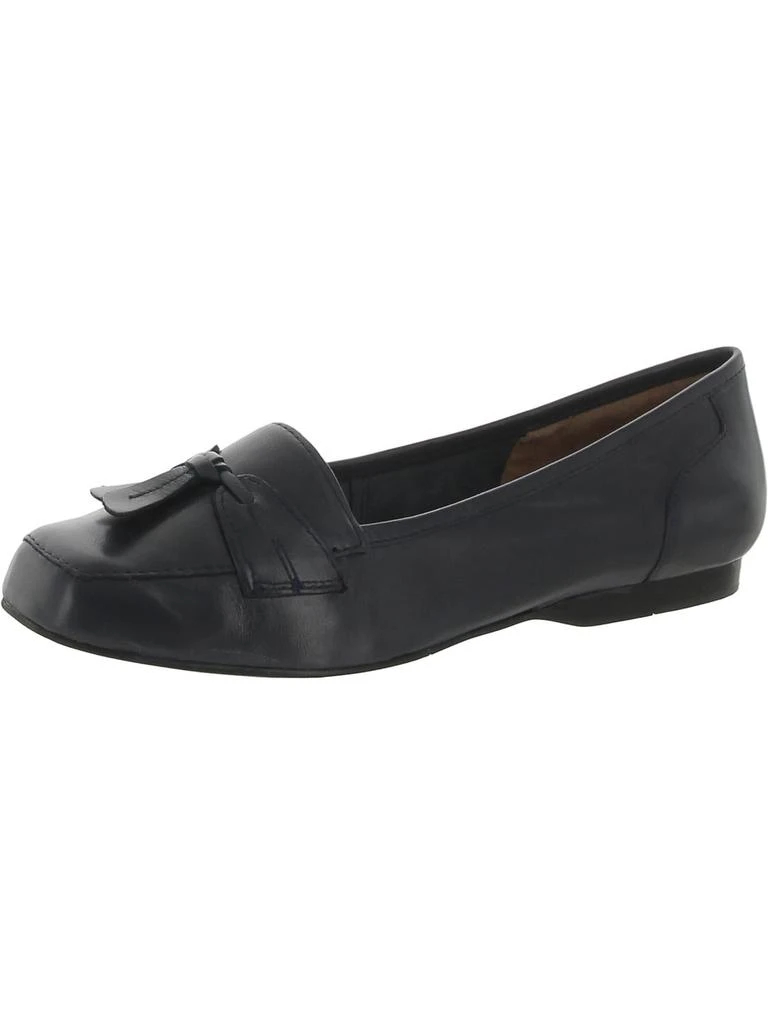 Array Hamilton Womens Leather Square Toe Ballet Flats 5