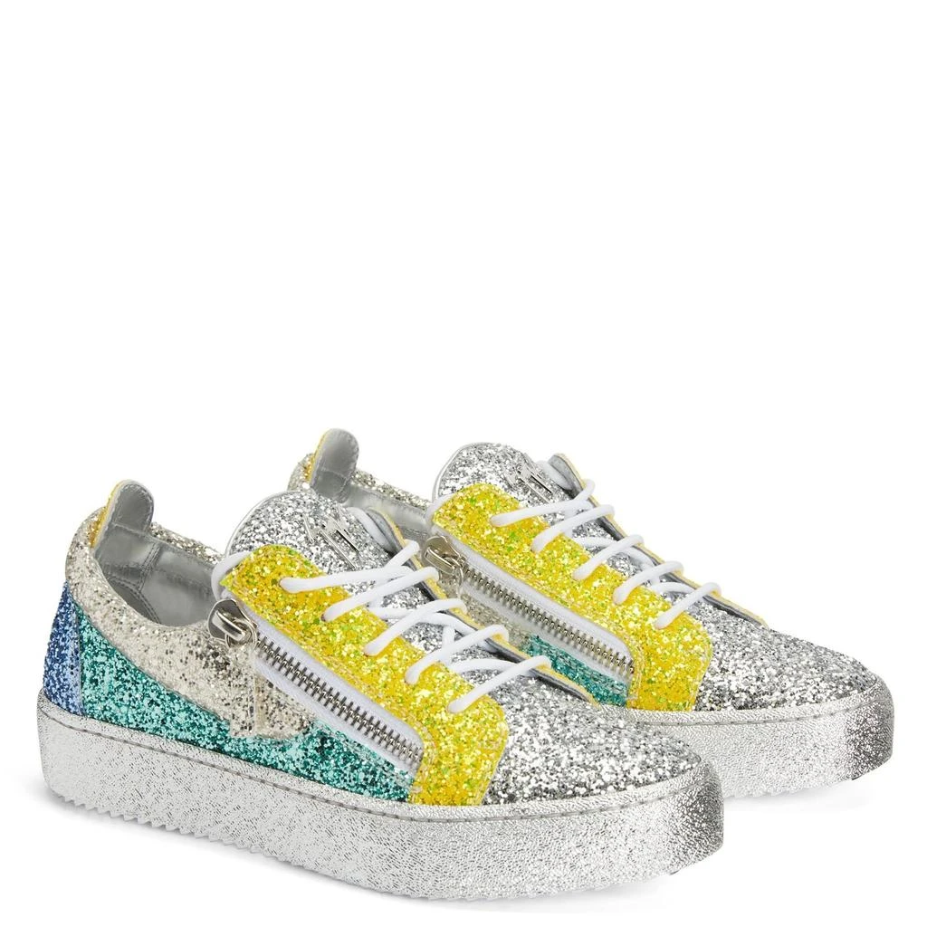 Giuseppe Zanotti Giuseppe Zanotti Gail Glitter Low-Top Sneakers 2