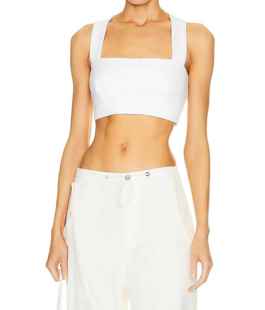 ROSETTA GETTY Rosetta Getty - Cross Back Bra Top