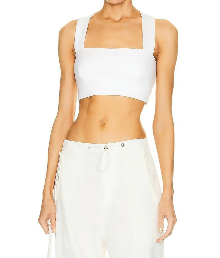 ROSETTA GETTY Rosetta Getty - Cross Back Bra Top 1