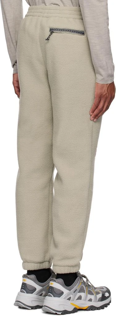 The North Face Beige 'TNF' Fleeski Sweatpants 3