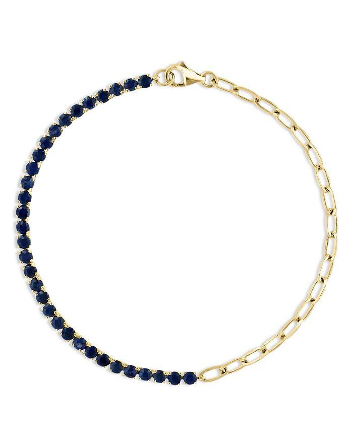 Bloomingdale
s Sapphire Bracelet in 14K White Gold