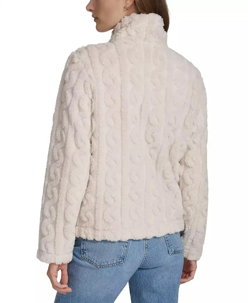 Marc New York by Andrew Marc Andrew Marc Sport Women's Cable-Knit Fleece Jacket 2