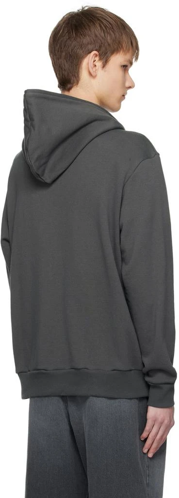 ATTACHMENT Gray Zip-Up Hoodie 3