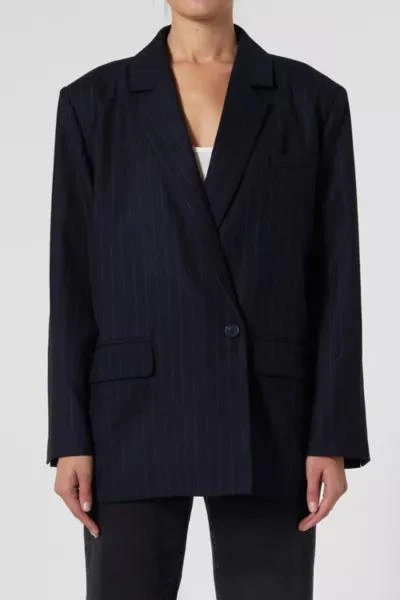 Neuw Neuw Oversized Pinstripe Blazer 5