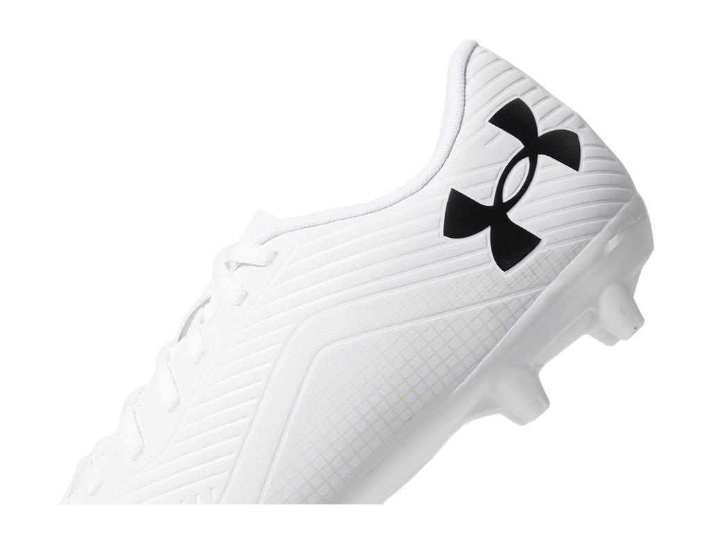 (取寄) アンダーアーマー シャドー セレクト 2 フットボール クリーツ Under Armour Shadow Select 2 Football Cleats White/White Clay/Black Under Armour Shadow Select 2 Football Cleats - Soccer Shoes - Free