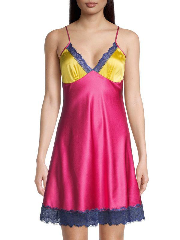 Sleeping with Jacques Chilli Slip Minidress