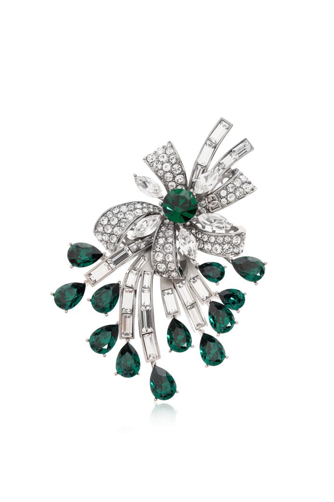 Dolce 
Gabbana Brooch with sparkling crystals