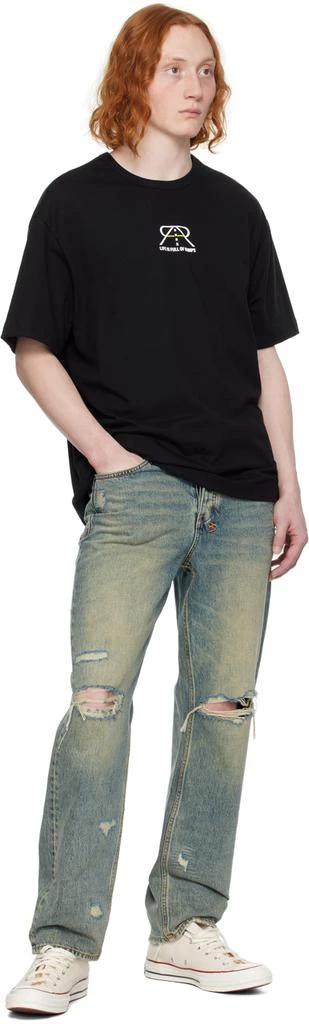 RTA Black Oversized T-Shirt 4
