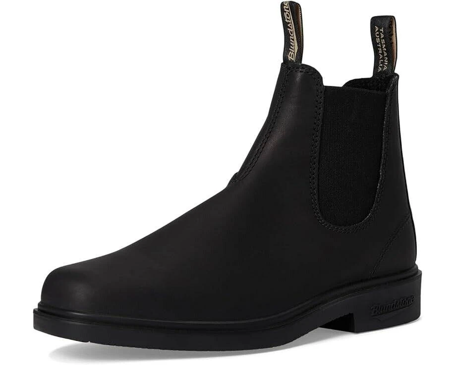 Blundstone Dress Boots Unisex US M7-W9 Black Leather Chisel Toe Chelsea ZPO1874 3