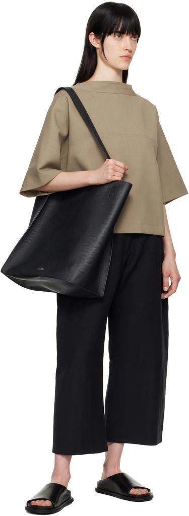 Studio Nicholson Navy Doublet Type 2 Leather Tote 4