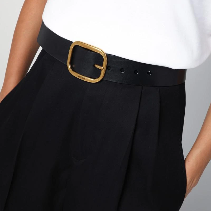 Loewe Black calfskin belt 2