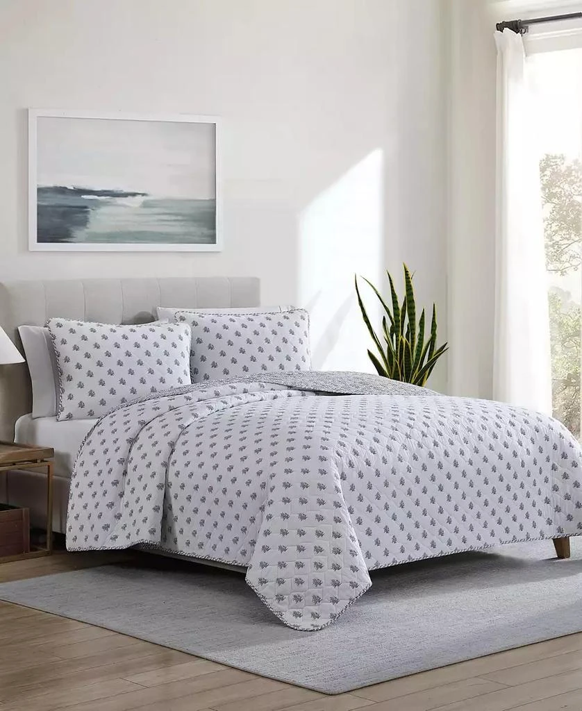 Nautica Coral Beach Reversible 3-Pc. Quilt Set 2