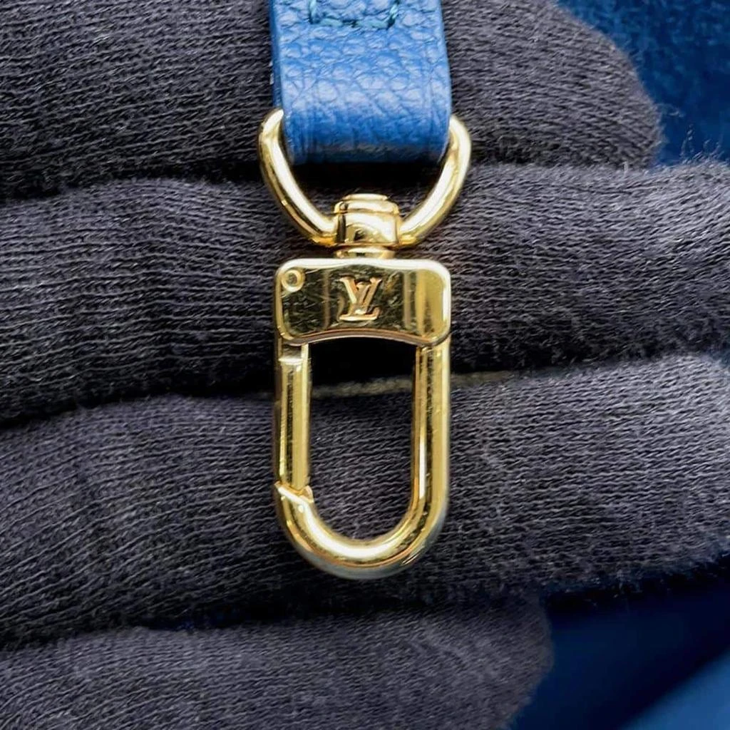 Louis Vuitton Louis Vuitton Blue Monogram Empreinte Leather Neverfull MM Tote Bag 6
