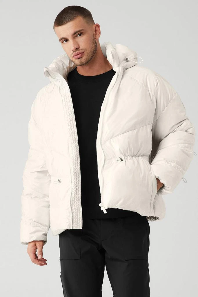 Alo Stunner Puffer Jacket - Ivory 1