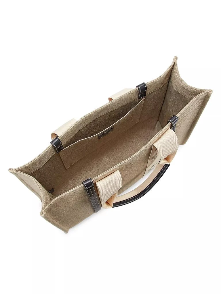 Chloé Large Woody Canvas Tote 3