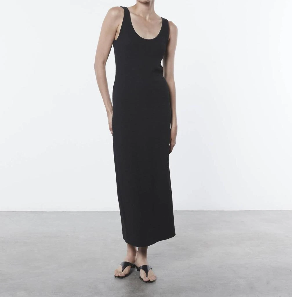 Enza Costa Enza Costa - TEXTURED JACQUARD TANK DRESS 1