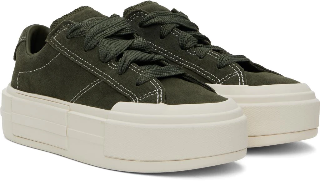 Converse Green Cruise Suede Sneakers 4
