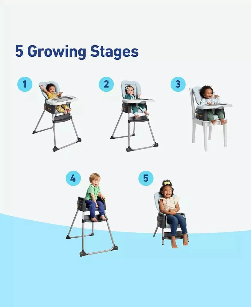 Graco Infant to Big Kid Made2Grow 5-in-1 Highchair 6