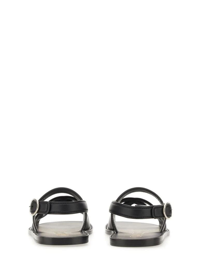 Gucci Gucci Sandal With Cross Gg 4