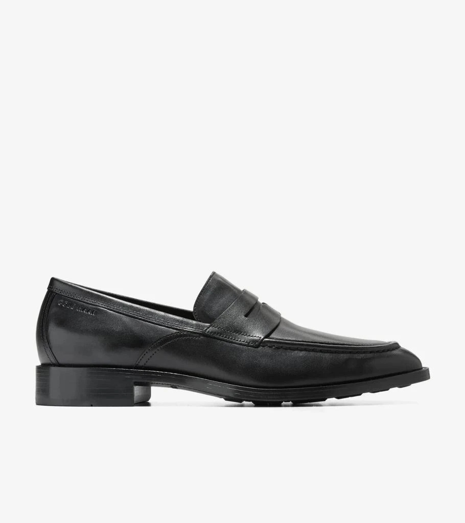 Cole Haan Hawthorne C33223 Penny Loafer Men's US 13 Black Leather Shoes ZOGG240 2