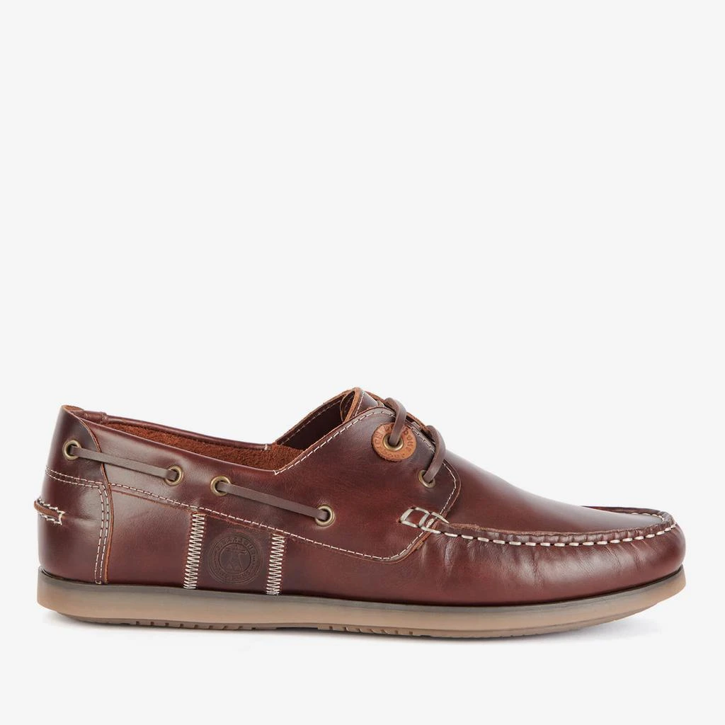 Barbour Men's Wake Leather Boat Shoes 1