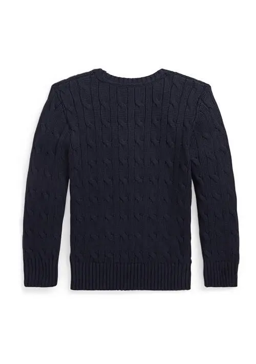 Ralph Lauren Boys 2-7 Cable Knit Cotton Sweater 2