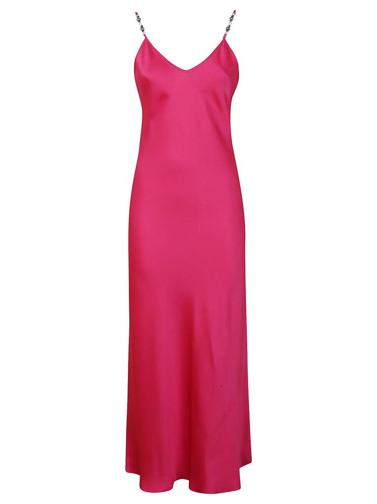 Max Mara 'S Max Mara Piega V-Neck Pleated Sleeveless Dress
