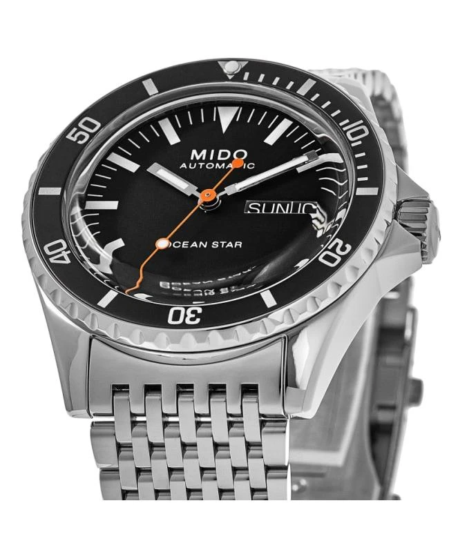MIDO Mido Ocean Star Tribute Special Edition Black Dial Steel Men's Watch M026.830.11.051.00 6