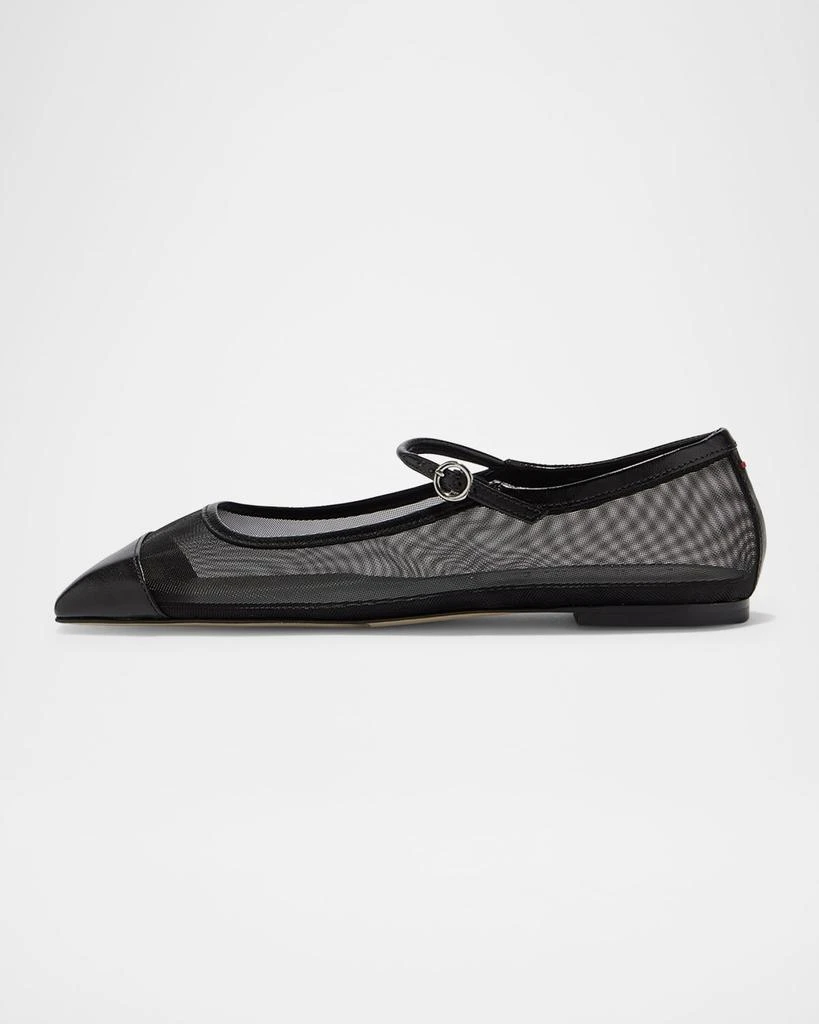 AEYDE Uma Mesh Mary Jane Ballerina Flats 1