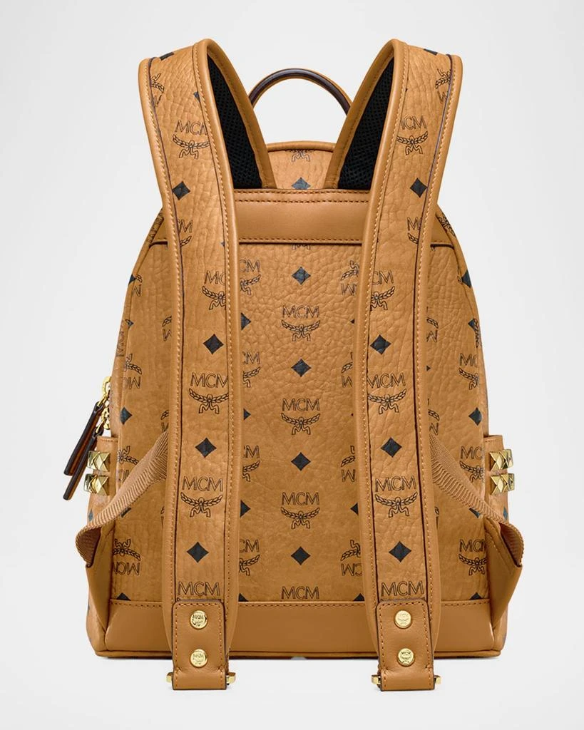 MCM Stark Visetos Small Side-Stud Backpack 3