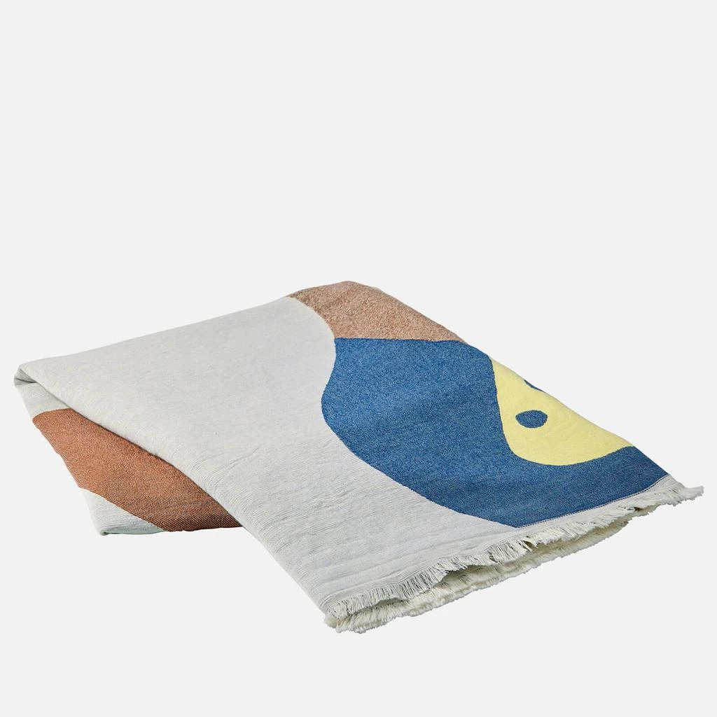 Broste Copenhagen Broste Copenhagen Daphne Throw - Lemon 2