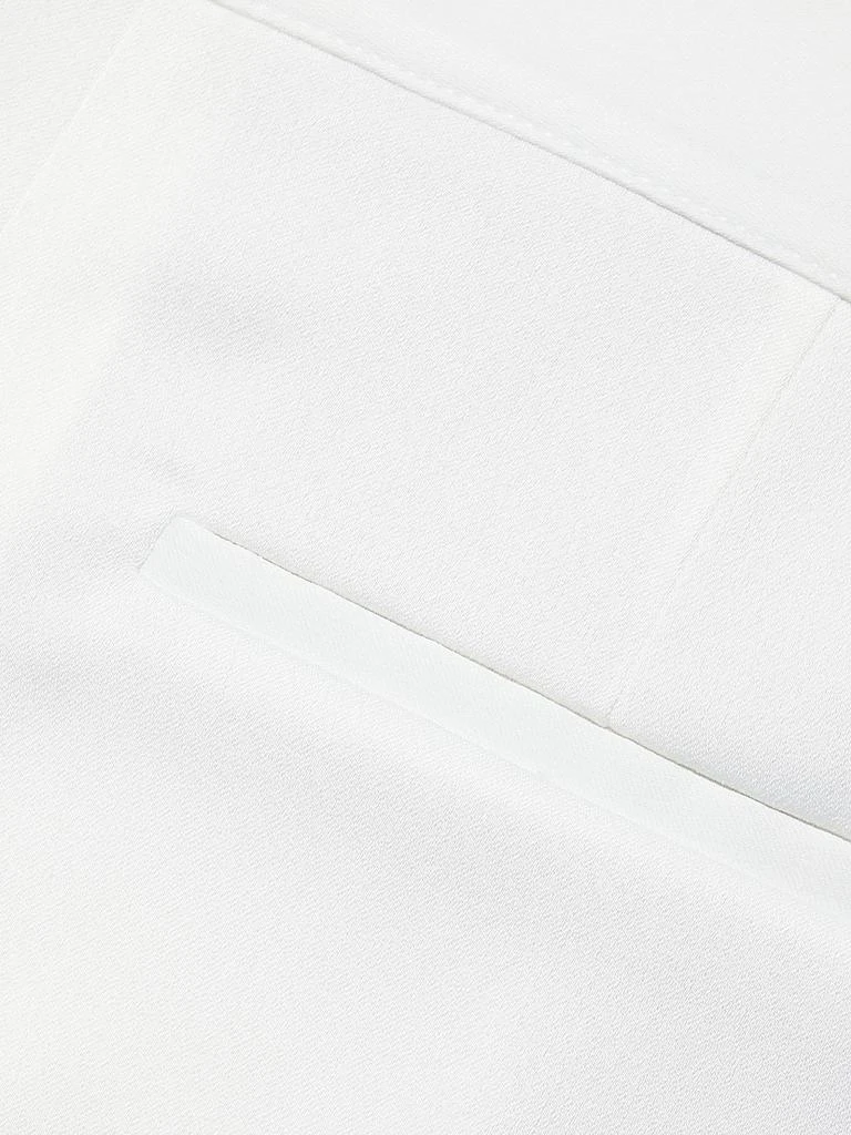 Alice + Olivia Tommie Satin-Back Crêpe Shorts 7