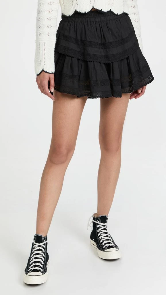 LOVESHACKFANCY Ruffle Mini Skirt 1
