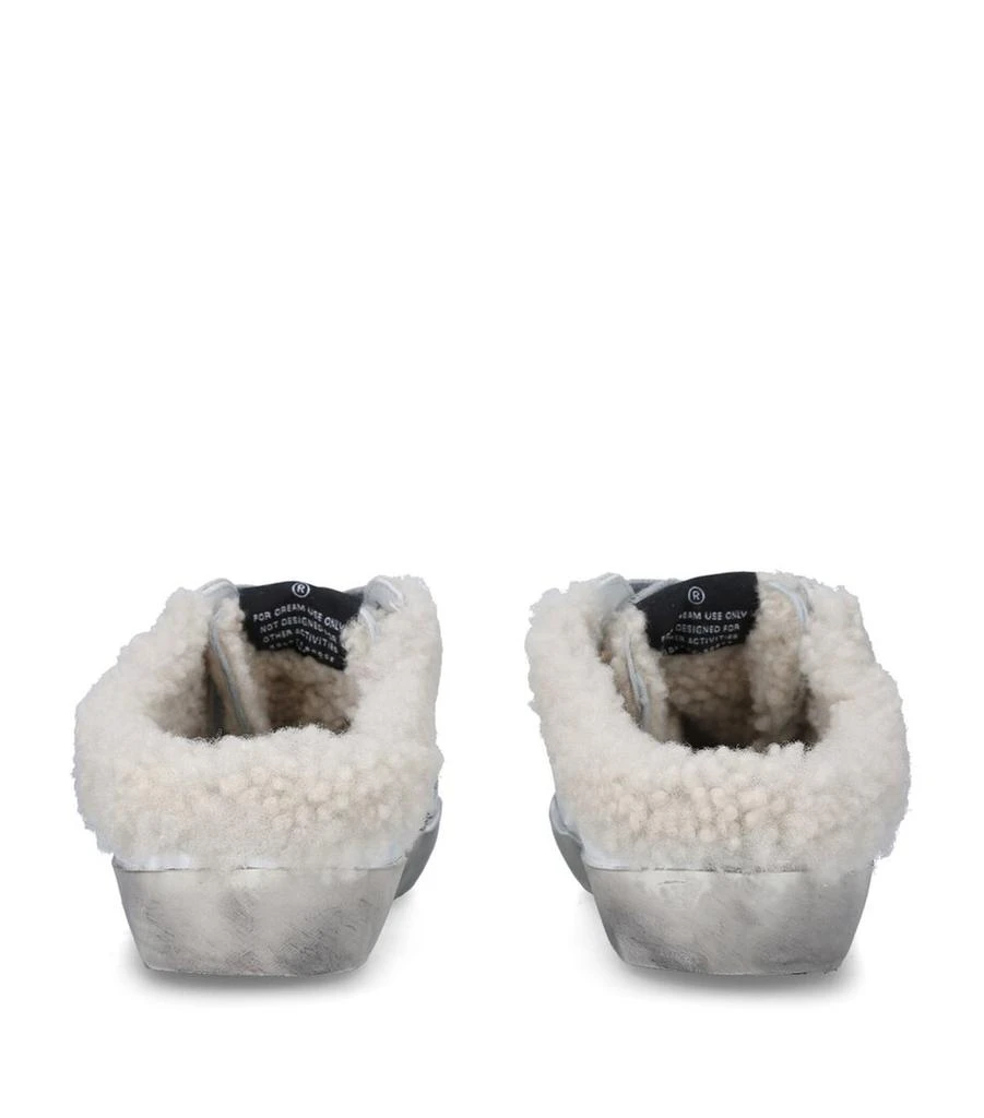 Golden Goose Shearling Superstar Slip-On Sneakers 5