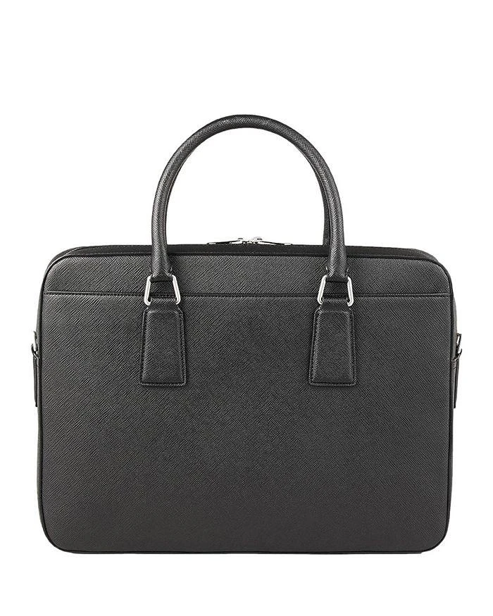 Sandro Downtown Large Saffiano Leather Briefcase 2