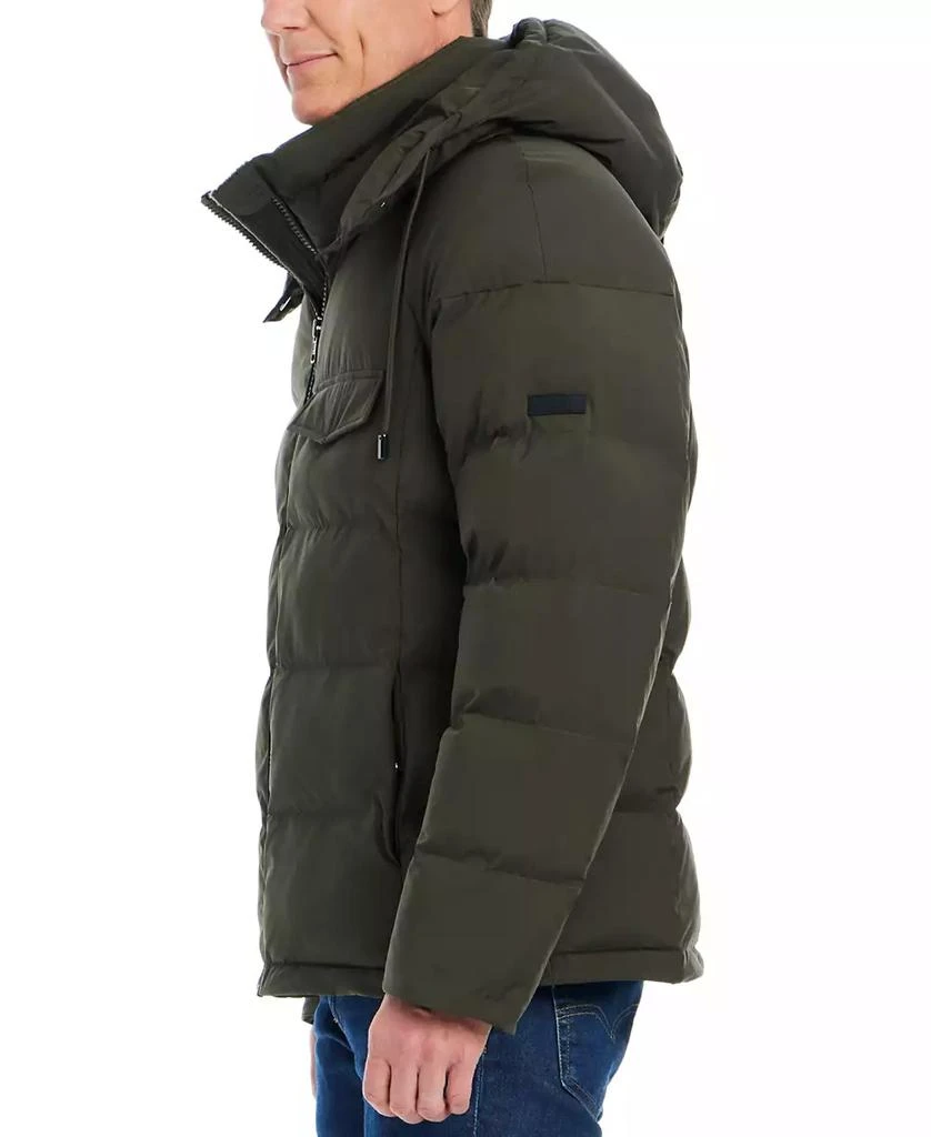 Vince Camuto Men's Hooded Stretch Zip-Front Puffer Coat 3