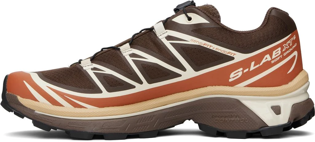 Salomon Brown XT-6 Sneakers 3