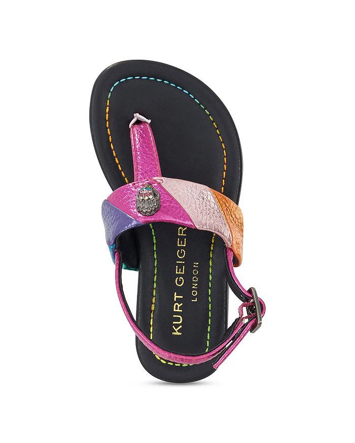 Kurt Geiger Girls' Mini Kensington Multicolor Sandals - Toddler, Little Kid, Big Kid 5