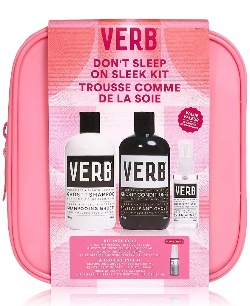 VERB 4-Pc. Don
t Sleep On Sleek Hair-Care Set 1
