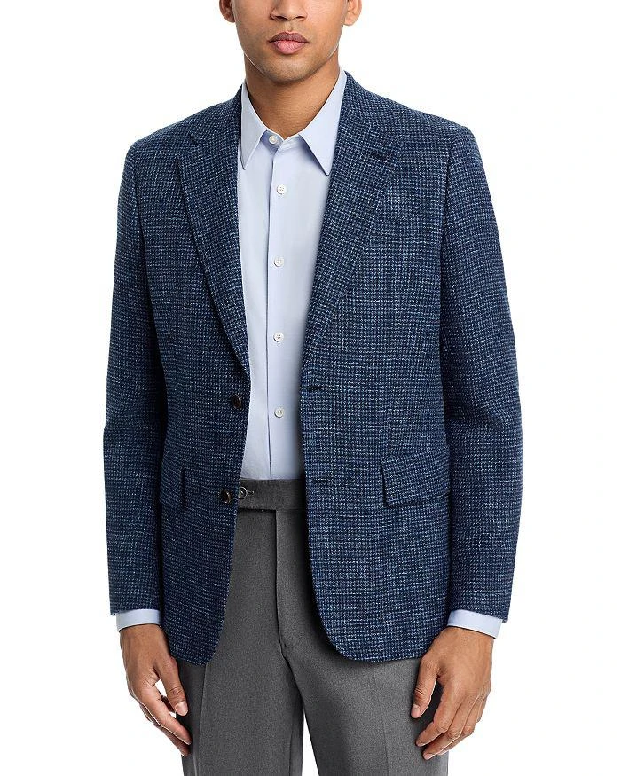 Paul Smith Textured Solid Extra Slim Fit Sport Jacket