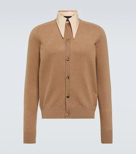 Prada Layered cashmere cardigan 1