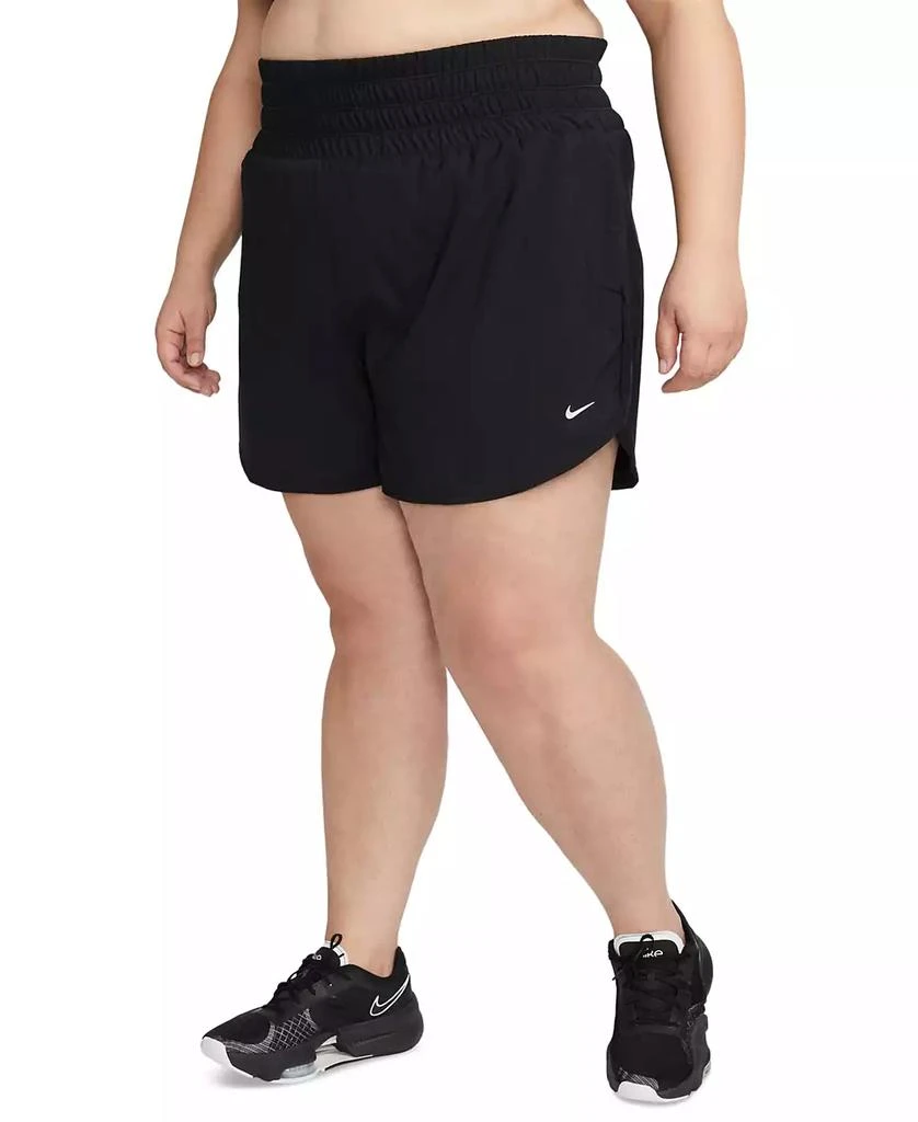 NIKE Plus Size One Dri-FIT Ultra High-Waist Shorts 1