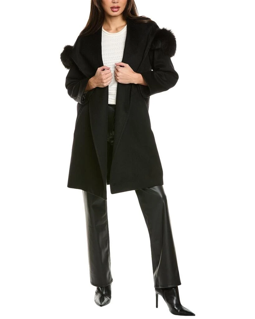 Max Mara Studio Mango Wool Coat 1